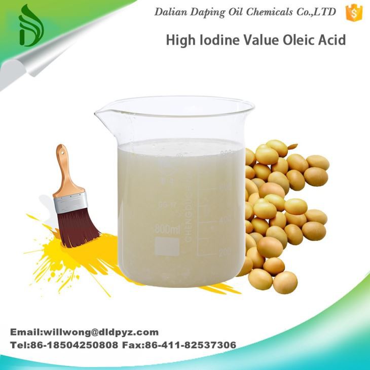 Soyabean Oleic Acid For Beneficiation Reagent CAS 112-80-1 China Supplier